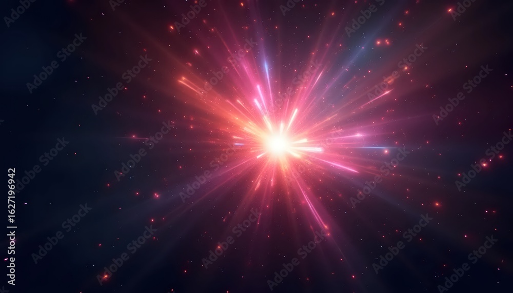 Colorful Bokeh Burst Floating In Dreamy Galaxy Vibes Colorful Bokeh Burst Floating In Dreamy Galaxy Vibes