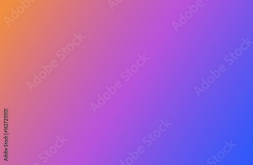青色・紫色・オレンジ色　グラデーション背景