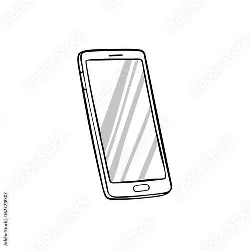 smartphone doodle