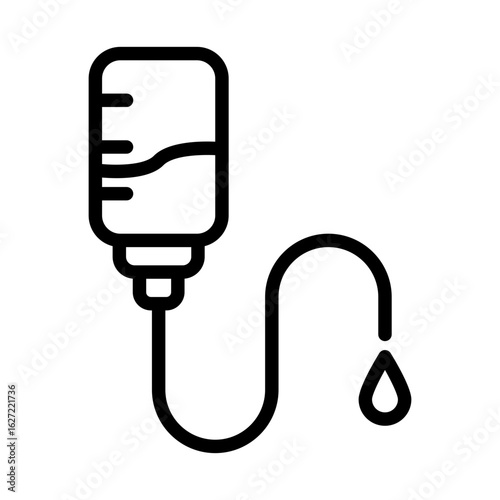 Intravenous Saline Drip