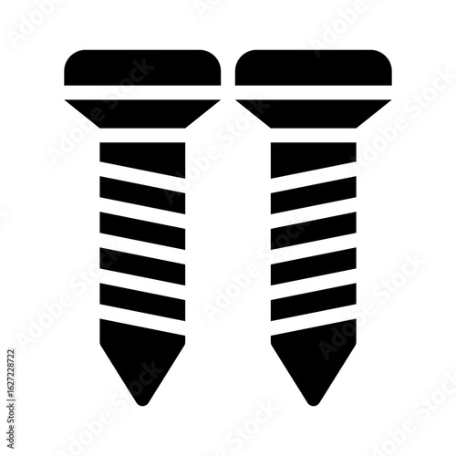 screws glyph icon