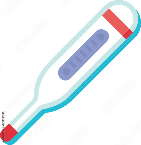 Digital thermometer with temperature display