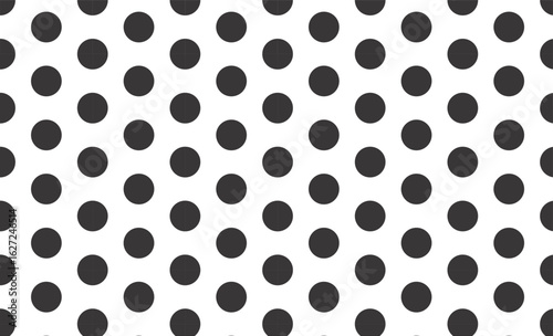  polka dots seamless vector pattern. Simplae background for web or print. Abstract surfece.