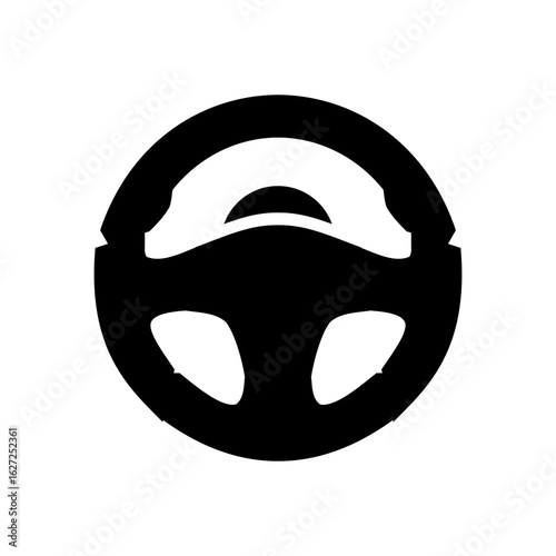 silhouette stair car vector