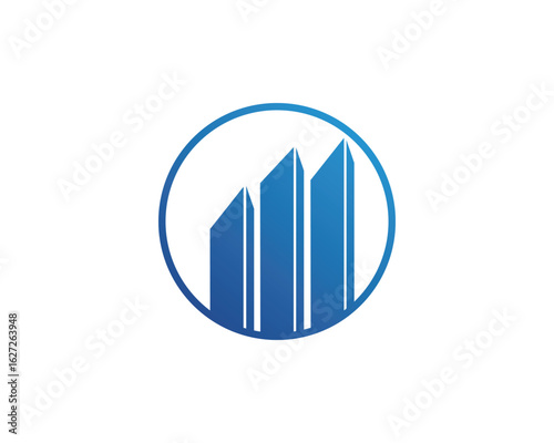 Real estate and home buildings logo icons template