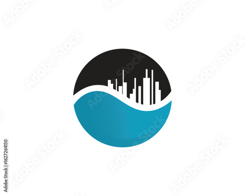 Real estate and home buildings logo icons template