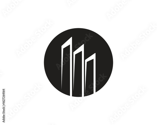 Real estate and home buildings logo icons template