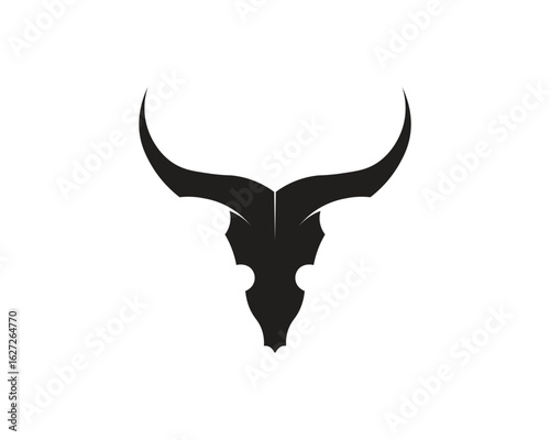Bull horn logo and symbols template icons app