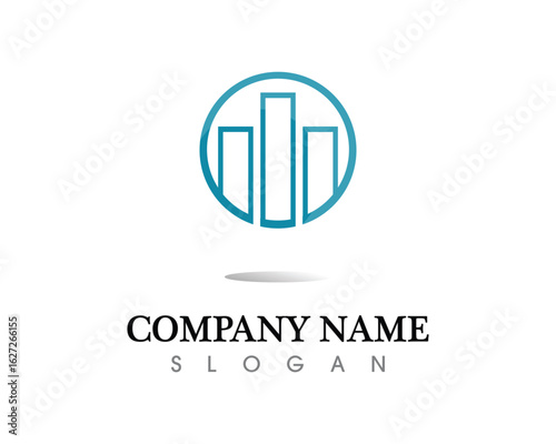 Real estate and home buildings logo icons template