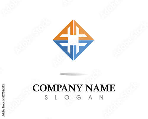 Real estate and home buildings logo icons template