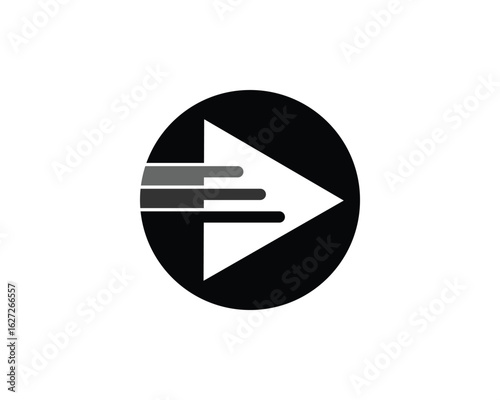 Internet ikon logo vector design