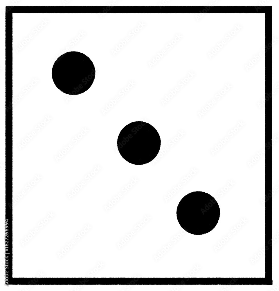 black and white dice 3 black and white dice 3
