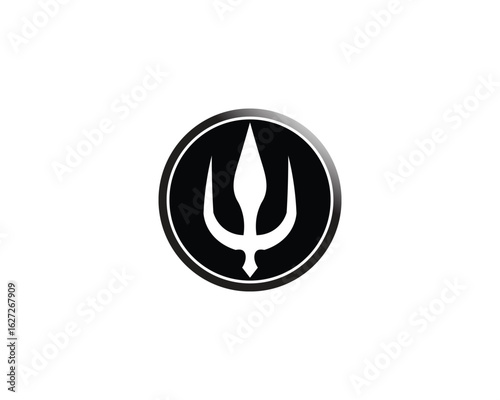 Cross swords icon flat. Simple vector symbol and bonus icon