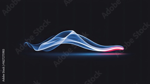 Abstract ethereal forms with subtle glowing accents.