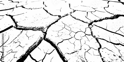  black and white symbolizing dryness and environmental damage  cracked earth showing a dry and barren landscape texture pattern