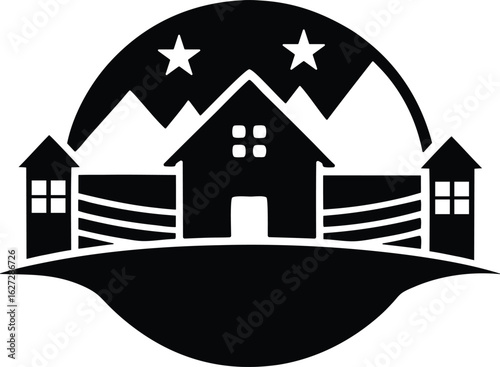 country vector icon.