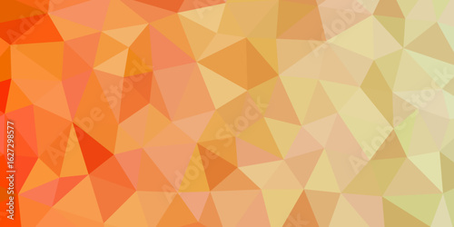 abstract background consisting of triangles, polygon gradient background illustration.
