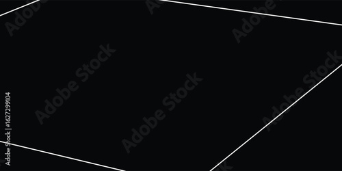 Minimalist abstract dark polygon background with thin white line accents.