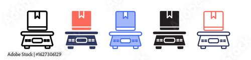 Product Weighing multiple icon
