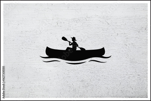 Wandering the Quiet Lake,
Calm Canoe Escape,
Serene Paddling Moment,
Journey Across Still Waters