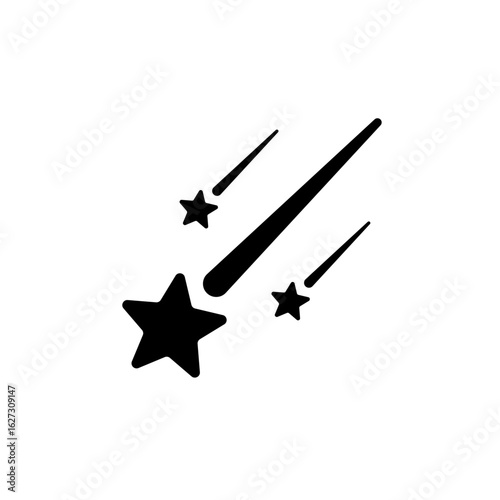 shooting star icon 
