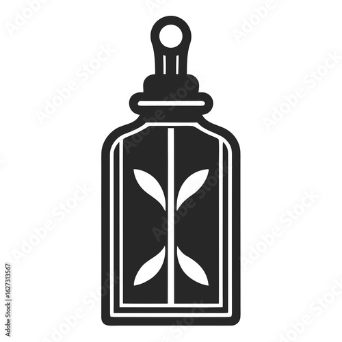 Air freshener vector silhouette illustration isolated on white background