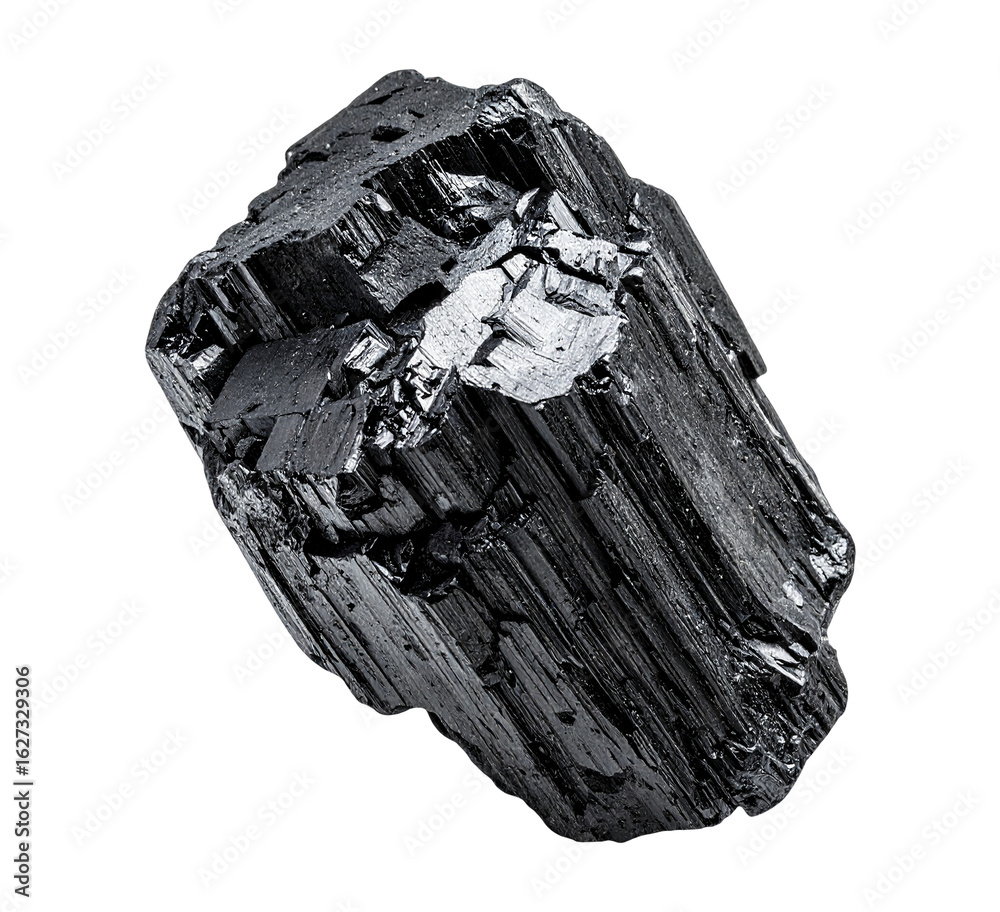 Naklejka premium A coal isolated on transparent background
