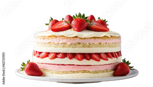 Layered Strawberry Cake: A Delightful Dessert