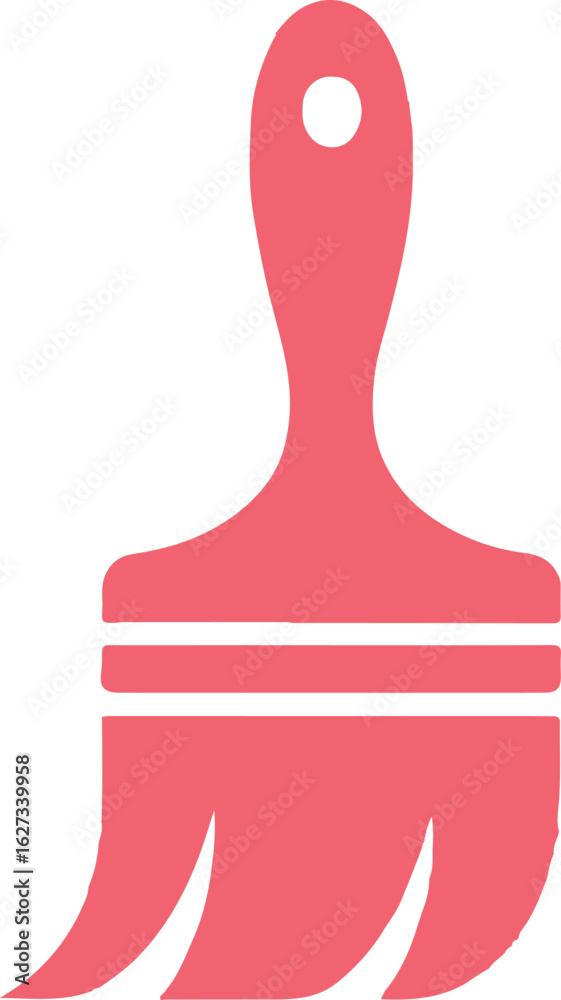 Fototapeta premium Professional Paintbrush Vector Icon Design Element
