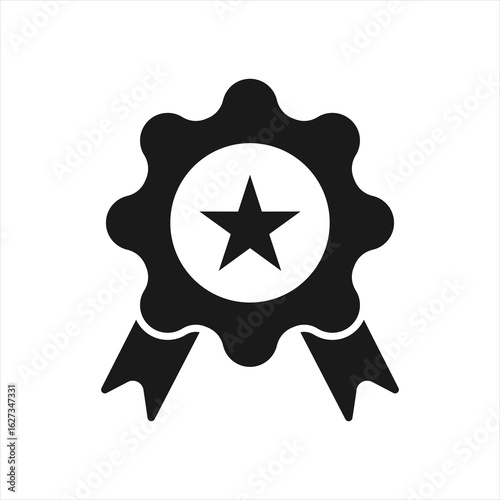 Credibility Glyph Icon Vector Illustration