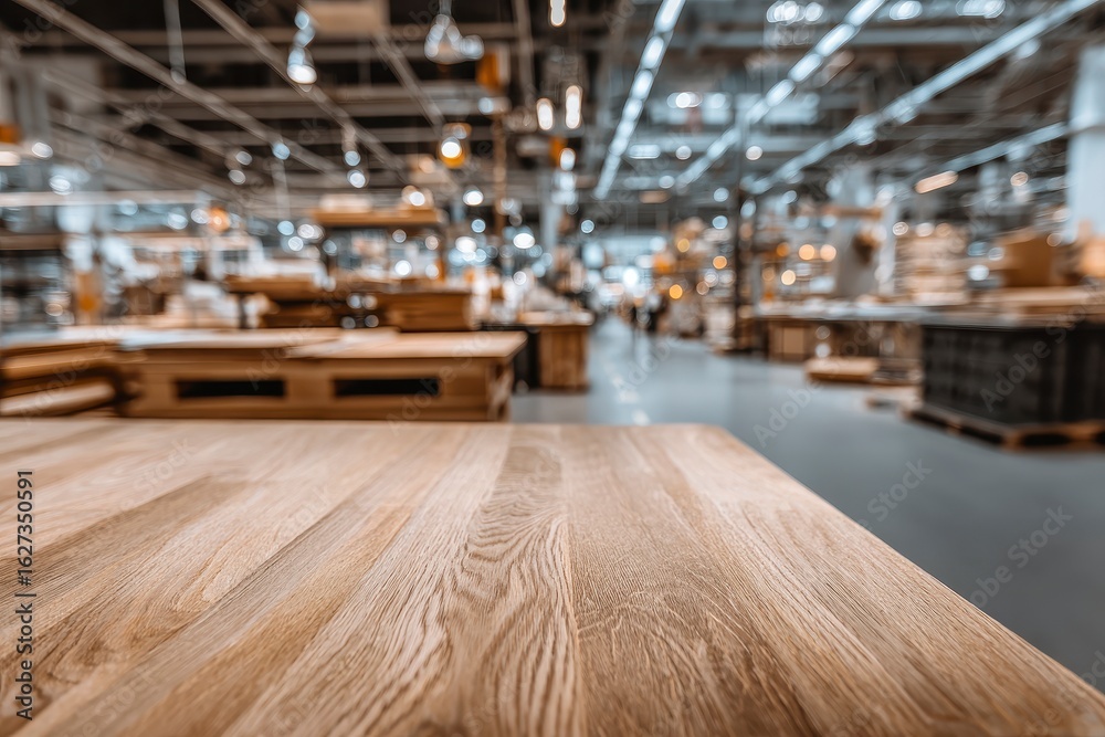 custom made wallpaper toronto digitalWooden table top, blurred interior