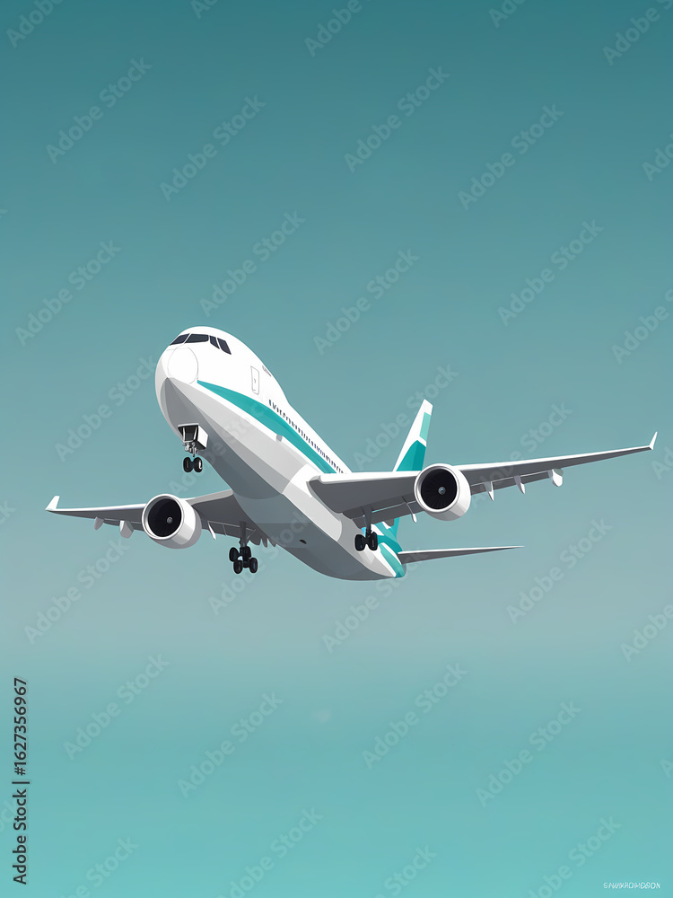 Obraz premium Taking Off Cargo Aircraft