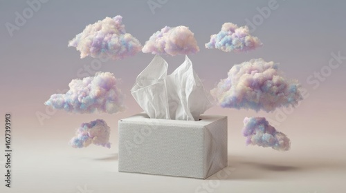 Surreal Tissues and Dreamy Clouds