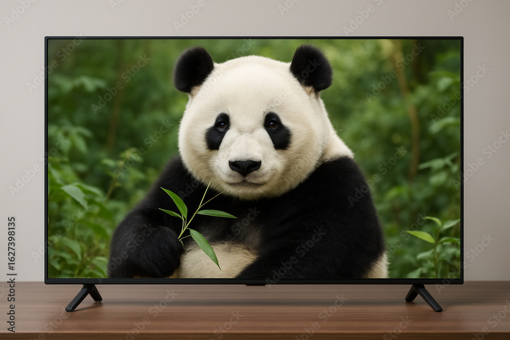 Fototapeta premium Panda TV