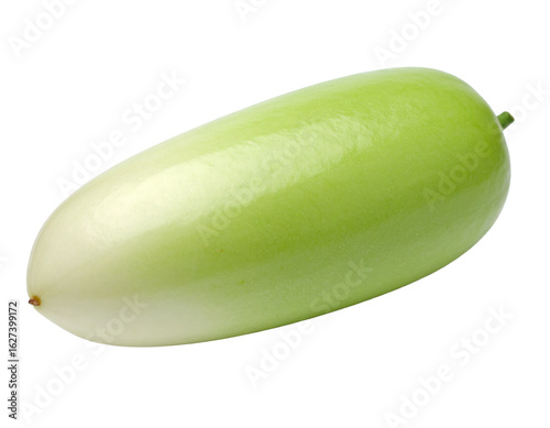 Fresh Winter Melon on Isolated Background