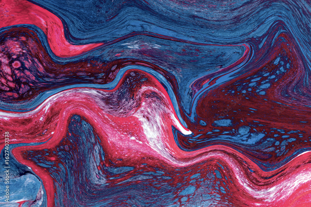 Obraz premium Abstract background of marble melting and moving in waves