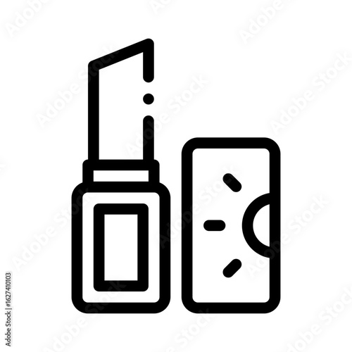 lip balm line icon