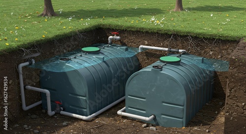Underground Water Storage Tanks System