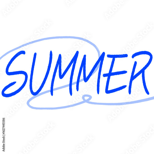 summer 손글씨