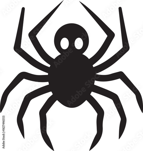 Wallpaper Mural Editable clean and Retro Halloween spider vector or sticker. Cartoon comic groovy characters vector. Unique vector illustration of Halloween spider, vector icon illustration Torontodigital.ca