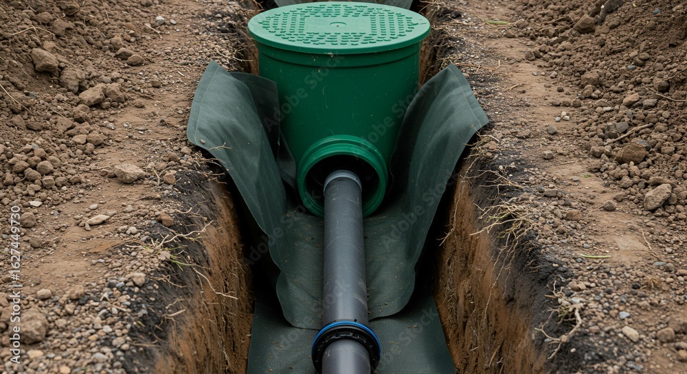 custom made wallpaper toronto digitalUnderground Drainage System Installation in Trench