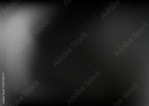 Retro photo film. Dark vintage film texture with soft light leaks. Blurred retro background of old analog photography. Grunge gradient overlay. Abstract vector illustration.