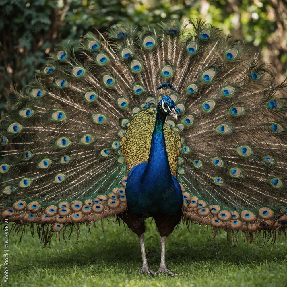 Obraz premium peacock with feathers