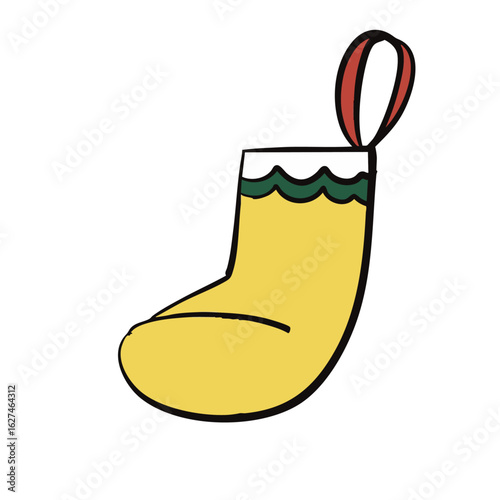 Raster Original Christmas Stocking Yellow