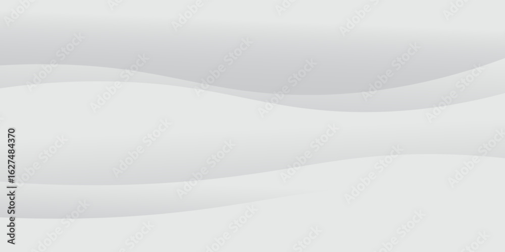 Fototapeta premium Abstract White and Grey Background. modern design