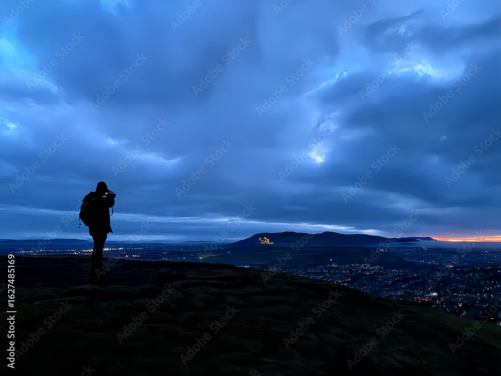 Fototapeta premium The Rock Top of Edinburgh's Arthur's Seat