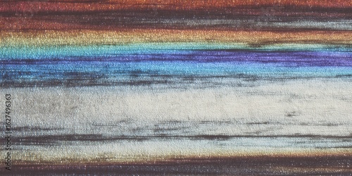 Arte digital abstrata com glitch: textura horizontal de linhas distorcidas