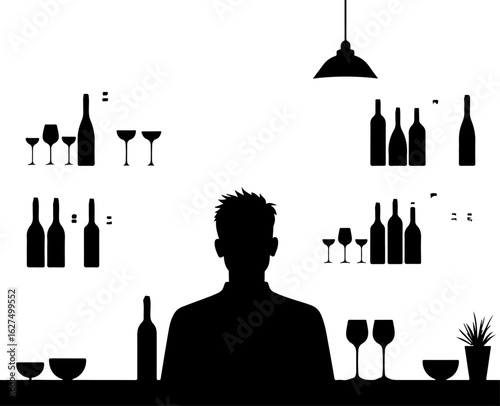 Alone at the Bar

