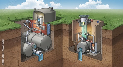 Underground Liquid Storage Tank System