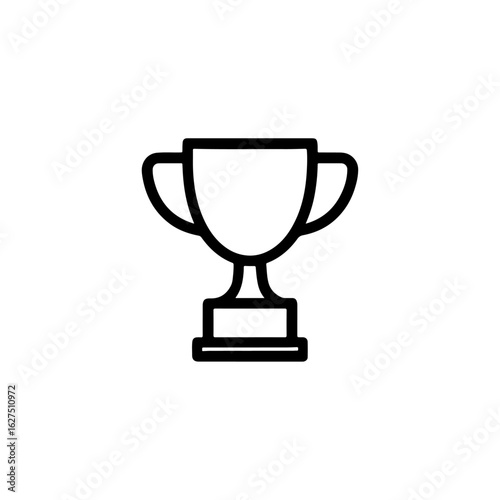 troffe icon, Winner Line Icon. Editable Stroke Vector Icon, trophy icon, Trophy cup icon vector set, Award trophy cup silhouettes vector